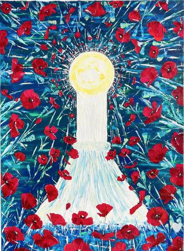 Original Religious Painting by Alice Orestano