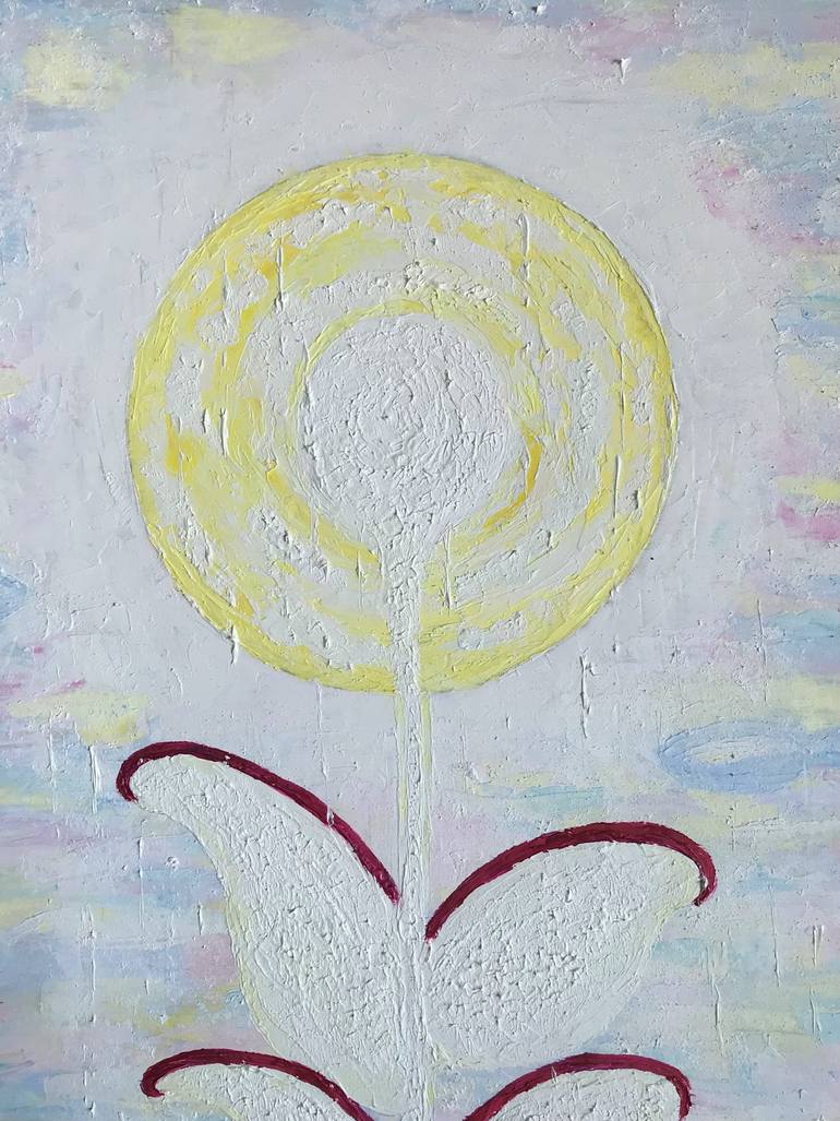 Original Expressionism Religion Painting by Alice Orestano