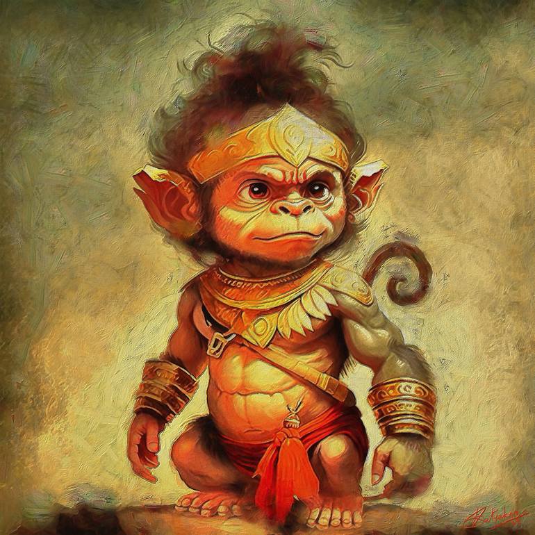 jai hanuman painting