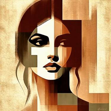 Original Fine Art Women Digital by Satyakam Garg