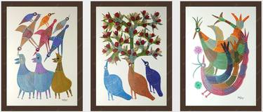 Original Folk Animal Paintings by Satyakam Garg