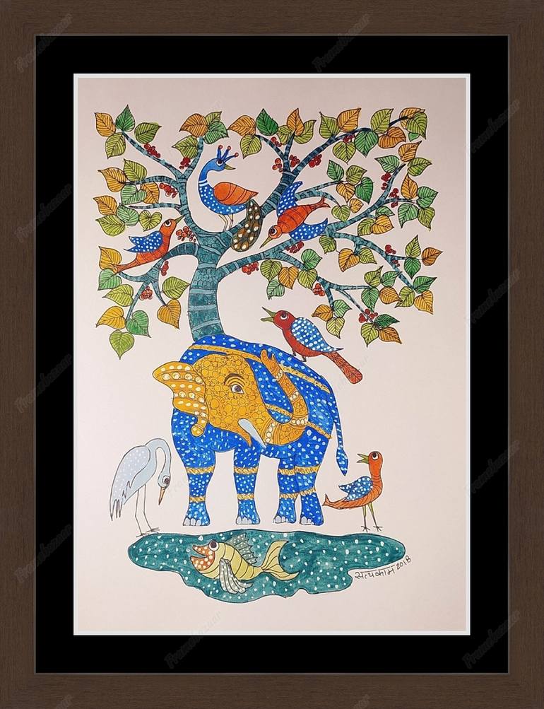 Original Animal Painting by Satyakam Garg