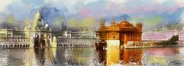 Original Impressionism Architecture Digital by Satyakam Garg