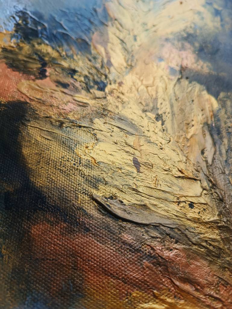 Original Abstract Expressionism Abstract Painting by Skills Gallery