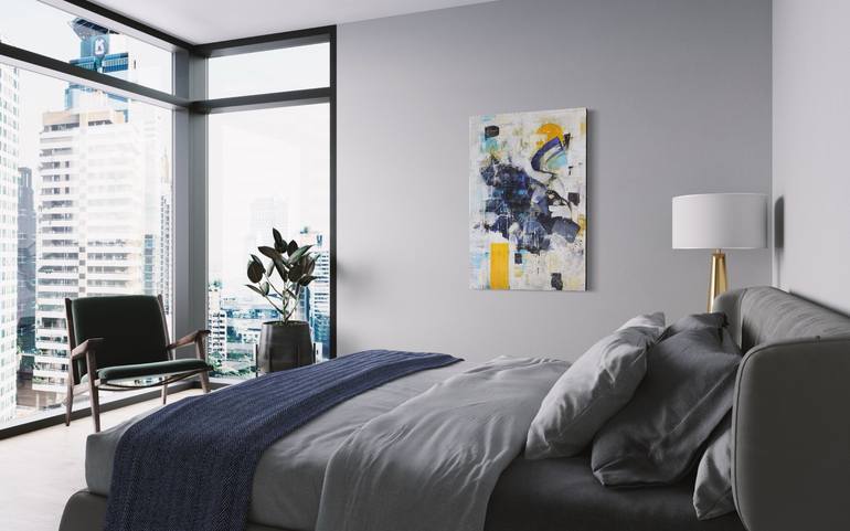 Original Contemporary Abstract Painting by Chanyu Kuo