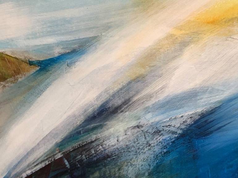 Original Abstract Landscape Painting by Jackie Holms
