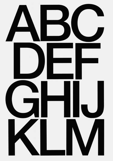 Original Typography Mixed Media by Javier Aristu