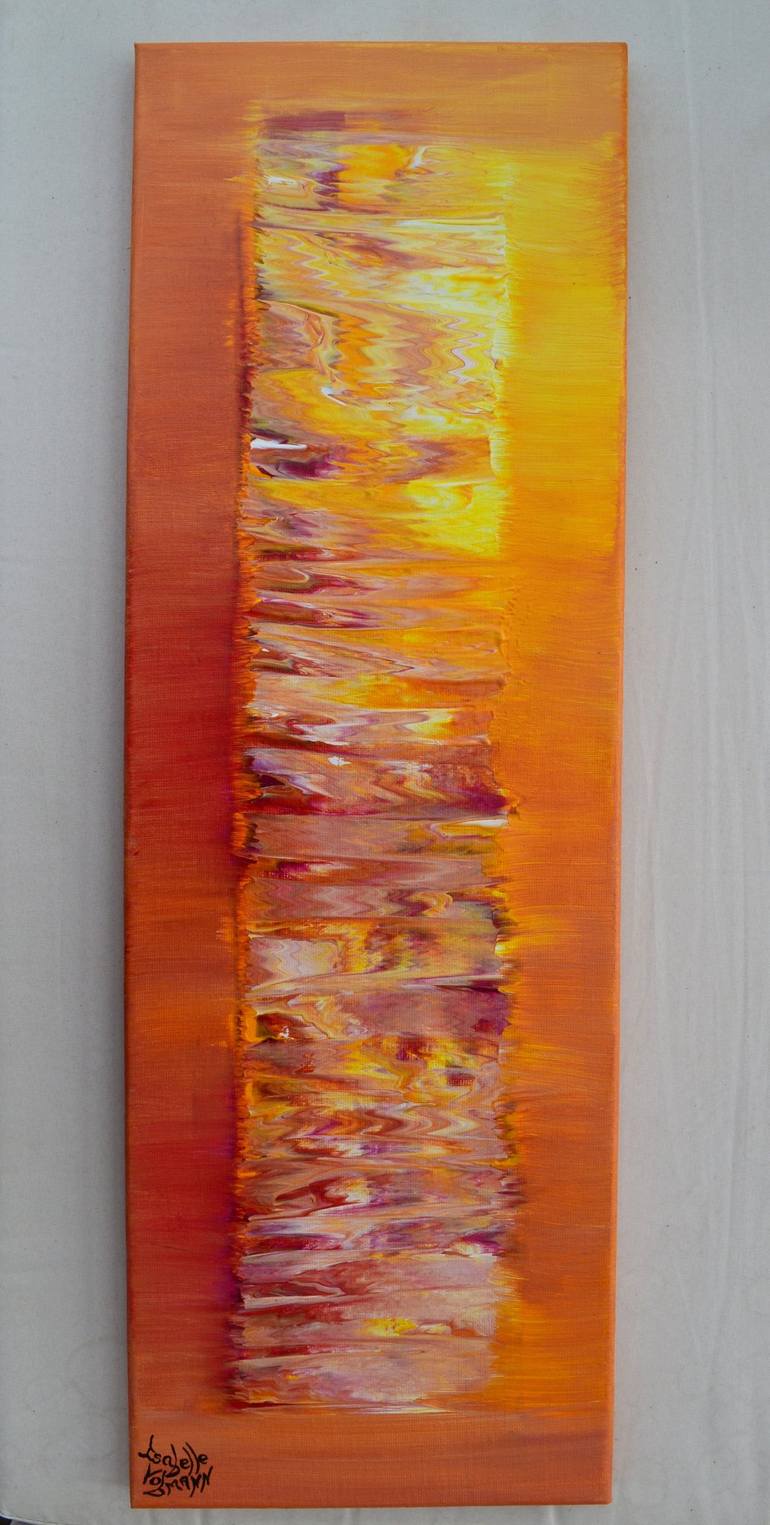 Original Abstract Painting by Isabelle Vobmann