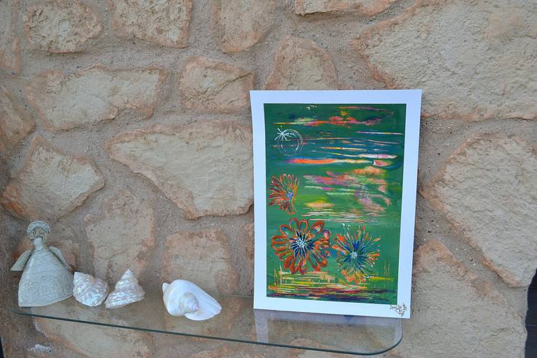 Original Abstract Painting by Isabelle Vobmann