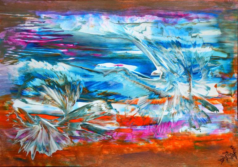 Paper dream 9 Painting by Isabelle Vobmann | Saatchi Art