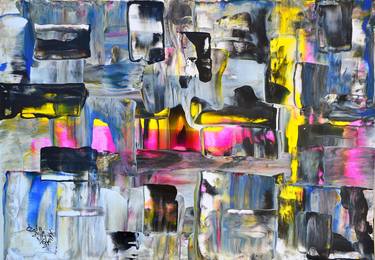 Original Abstract Paintings by Isabelle Vobmann