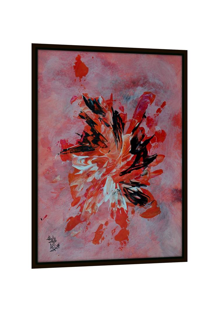 Original Abstract Painting by Isabelle Vobmann