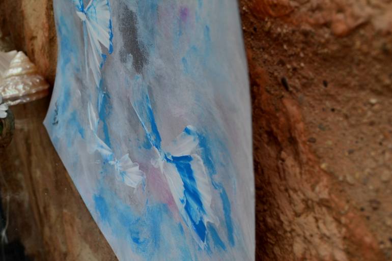 Original Abstract Expressionism Abstract Painting by Isabelle Vobmann