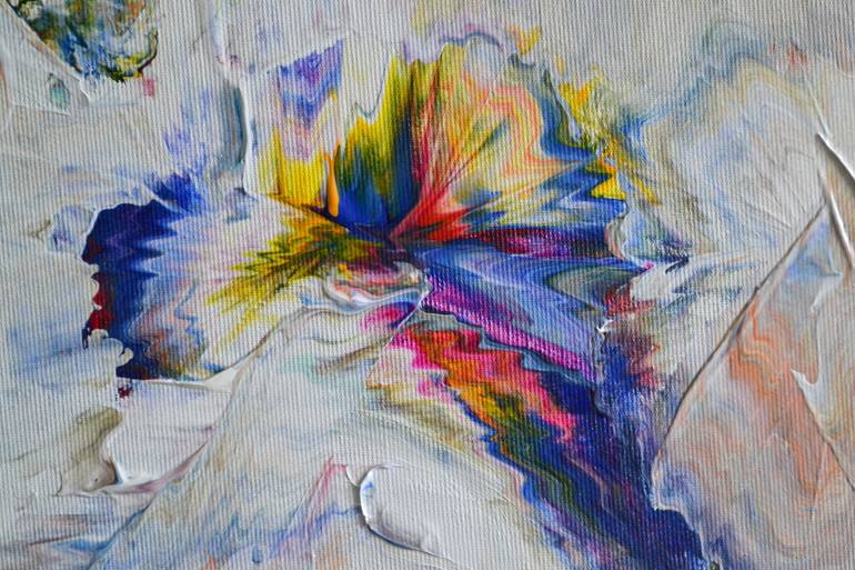 Original Abstract Expressionism Abstract Painting by Isabelle Vobmann