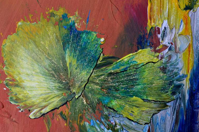 Original Art Deco Abstract Painting by Isabelle Vobmann