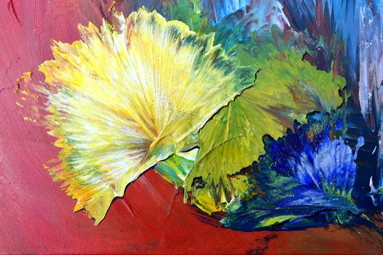 Original Art Deco Abstract Painting by Isabelle Vobmann