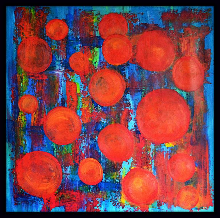 Original Modernism Abstract Painting by Isabelle Vobmann