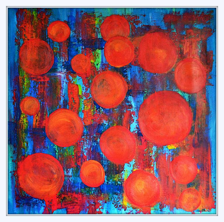 Original Modernism Abstract Painting by Isabelle Vobmann