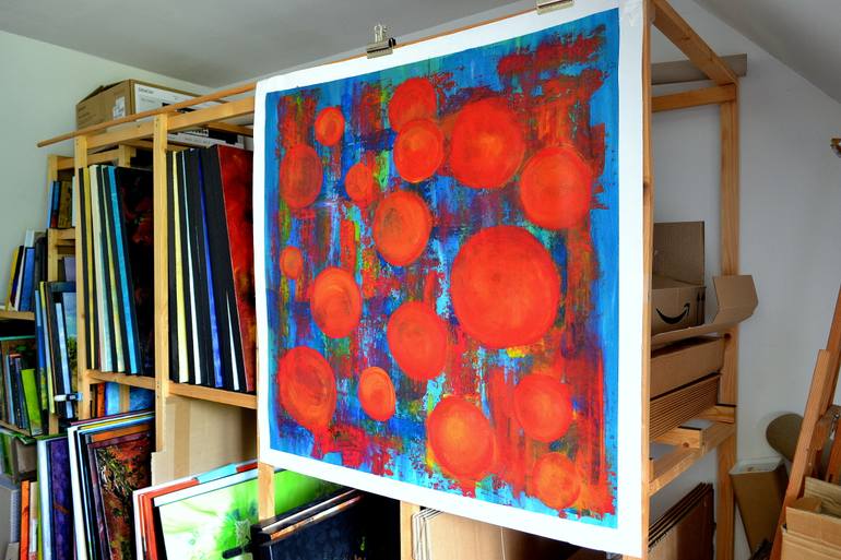 Original Modernism Abstract Painting by Isabelle Vobmann