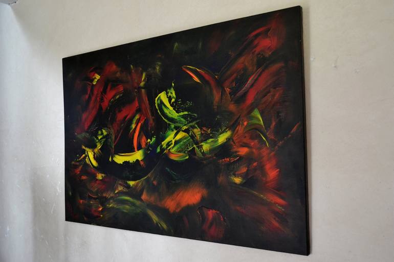 Original Abstract Painting by Isabelle Vobmann