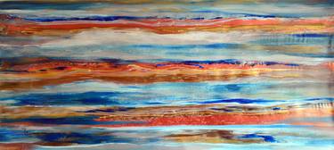 Print of Abstract Seascape Paintings by Isabelle Vobmann