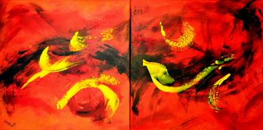 Print of Abstract Music Paintings by Isabelle Vobmann