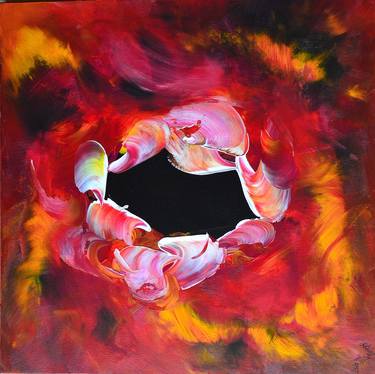 Original Abstract Expressionism Abstract Paintings by Isabelle Vobmann