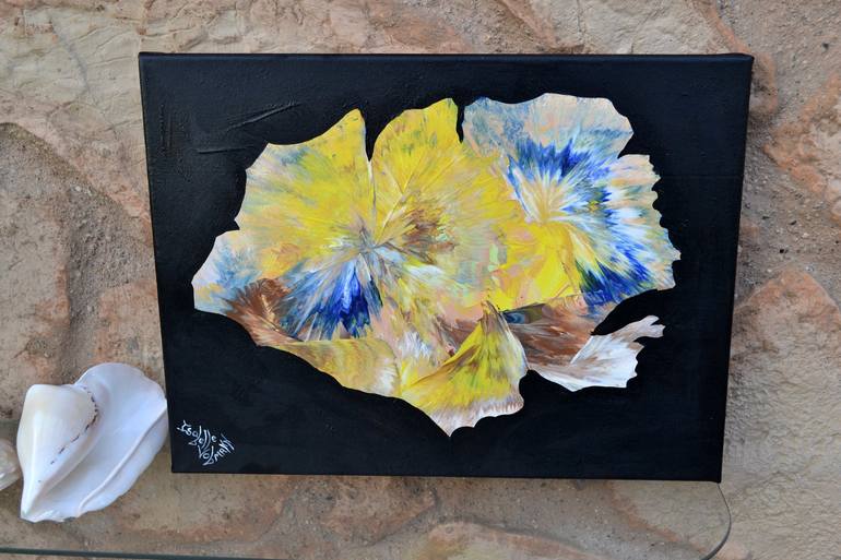 Original Floral Painting by Isabelle Vobmann