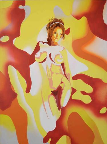 Original Modern Nude Paintings by Volkvard ART