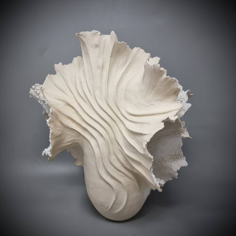 Original Fine Art Abstract Sculpture by Rikke Laursen