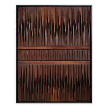 WallArt nr. 11 - Leather and wood thumb