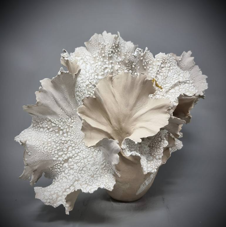 Original Fine Art Abstract Sculpture by Rikke Laursen