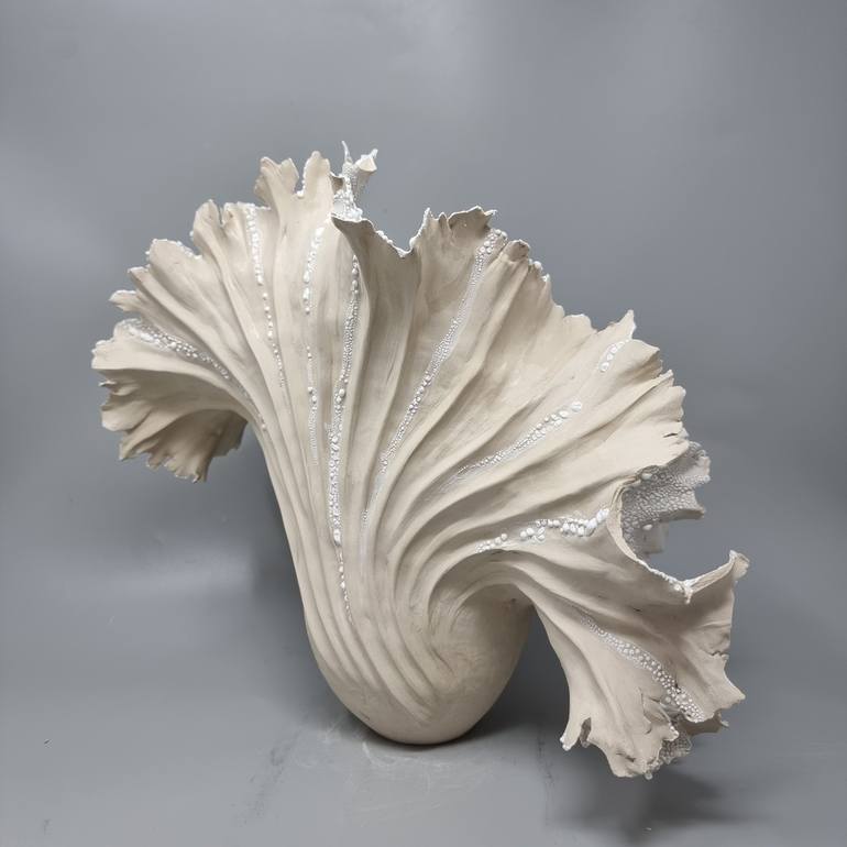 Original Fine Art Abstract Sculpture by Rikke Laursen