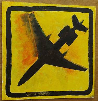 Print of Aeroplane Paintings by Arpeggio Art
