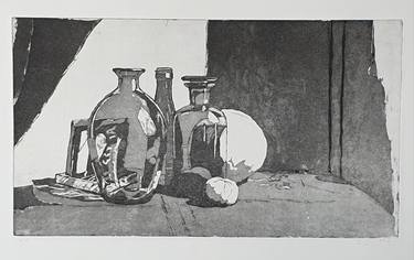 Original Still Life Printmaking by Irina Jesinger