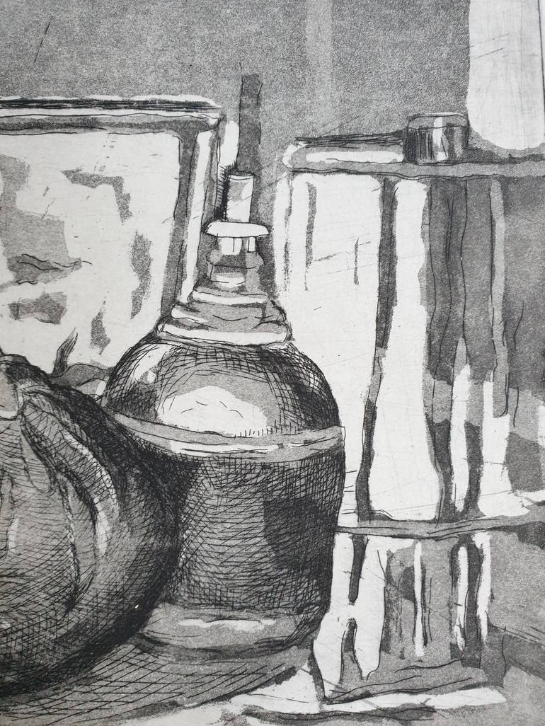 Original Still Life Printmaking by Irina Jesinger