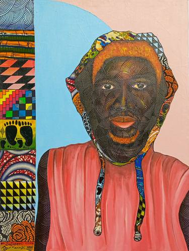 Original Portrait Paintings by Babafemi Ogunkanmbi