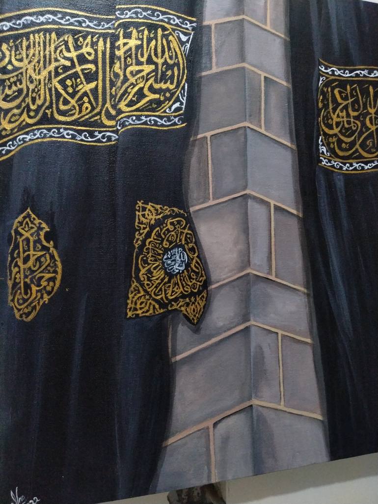 Original Architecture Painting by Iqra Farooqui