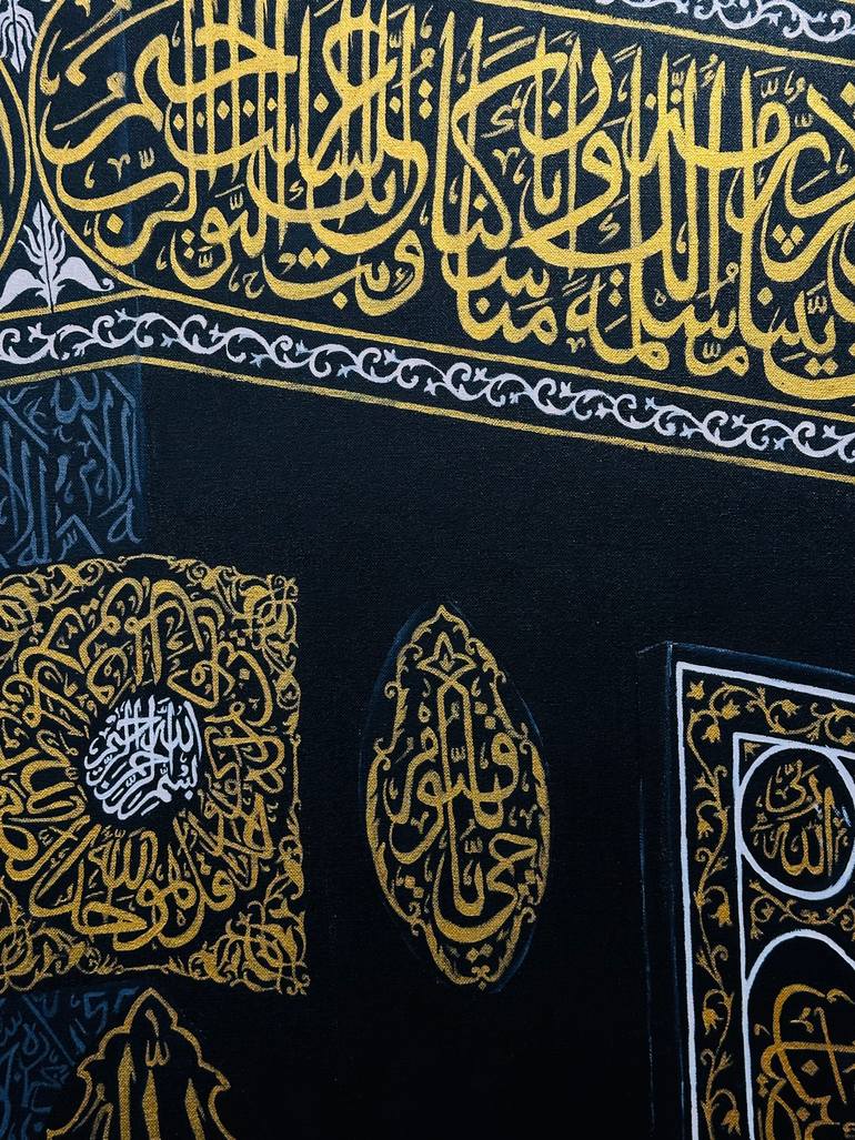 Original Realism Calligraphy Painting by Iqra Farooqui