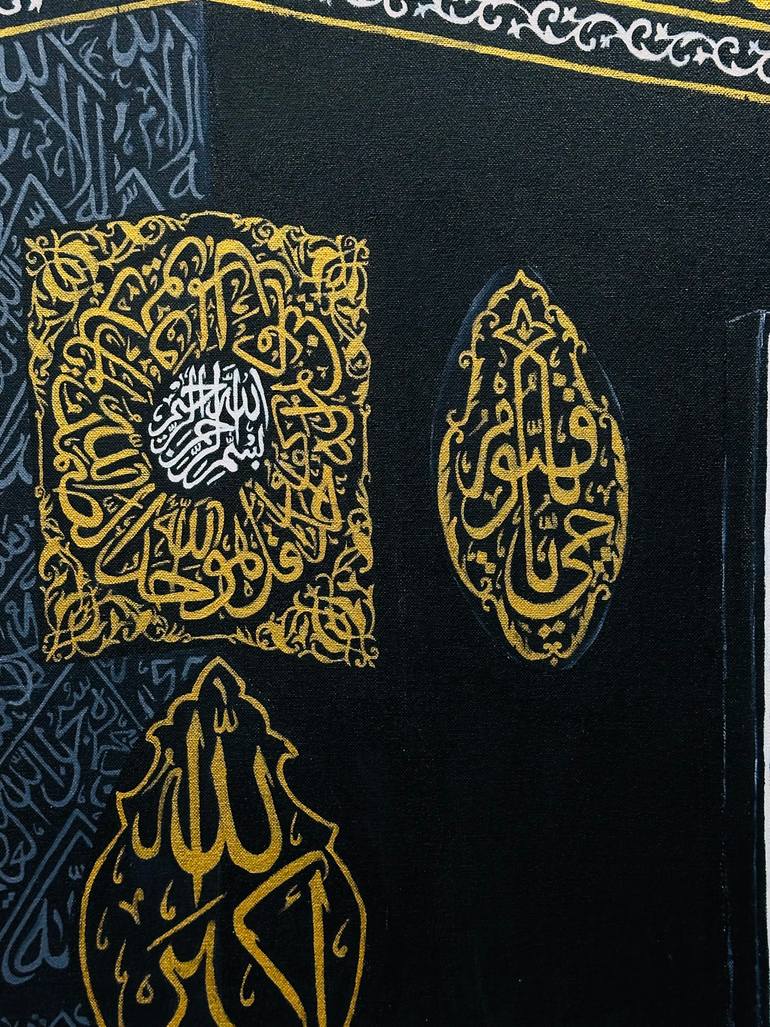 Original Realism Calligraphy Painting by Iqra Farooqui