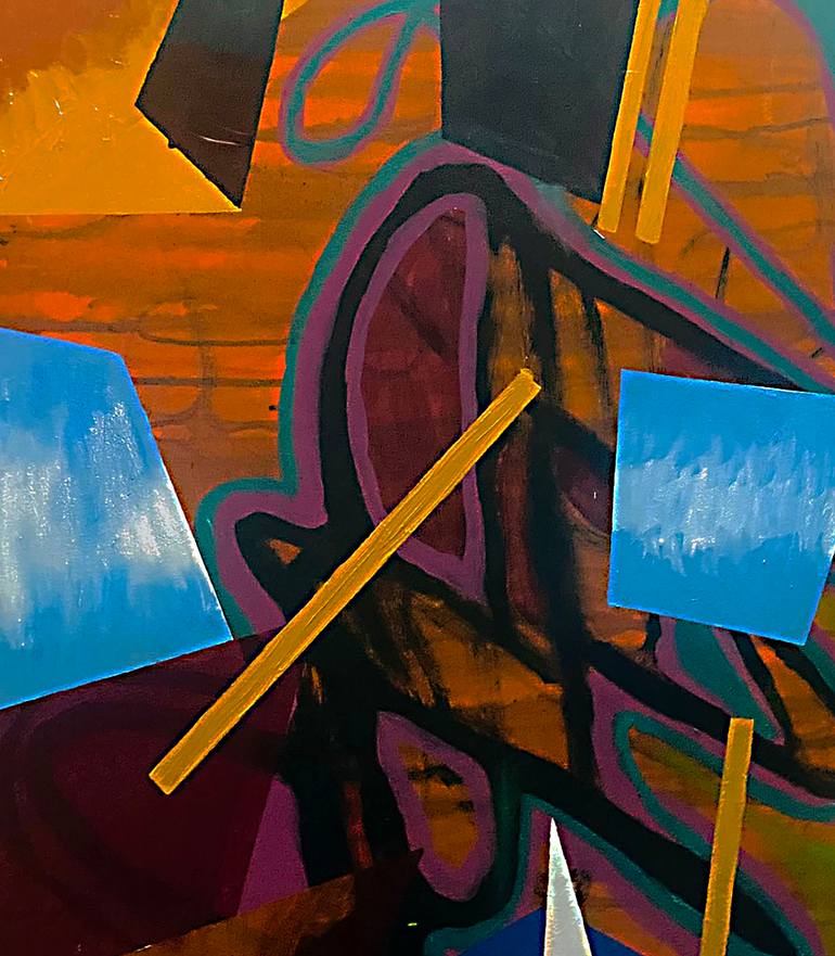 Original Abstract Painting by William Cheung