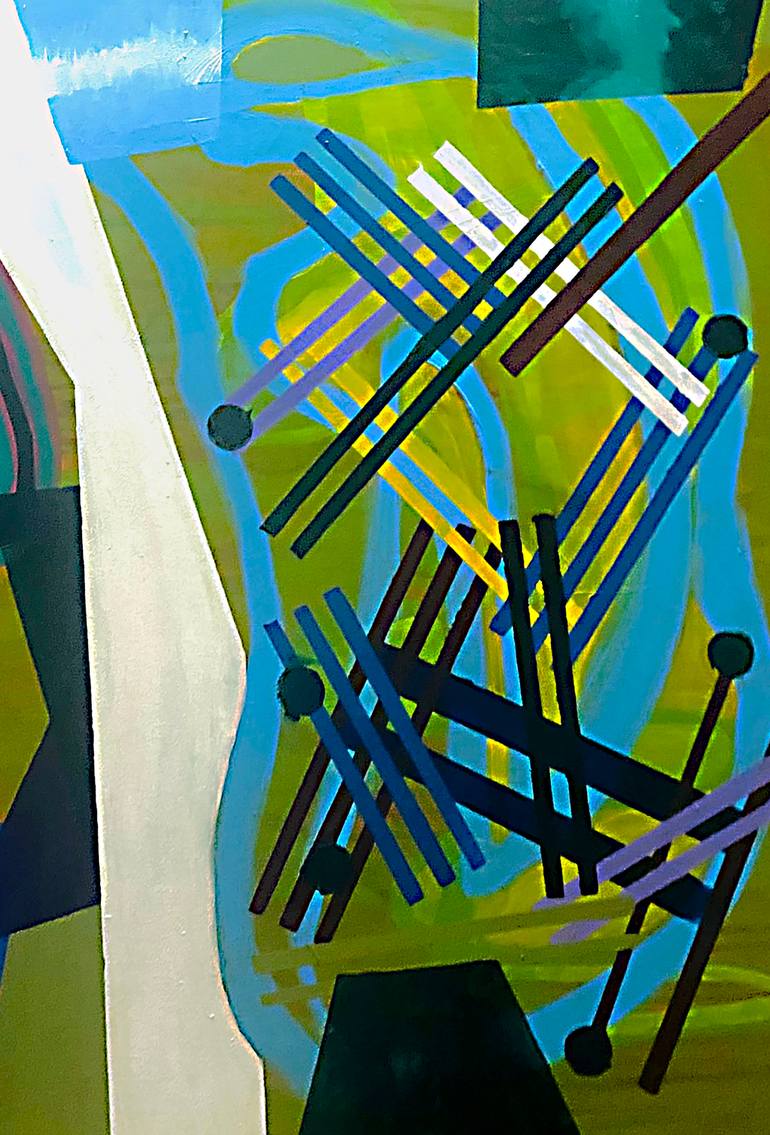 Original Abstract Painting by William Cheung