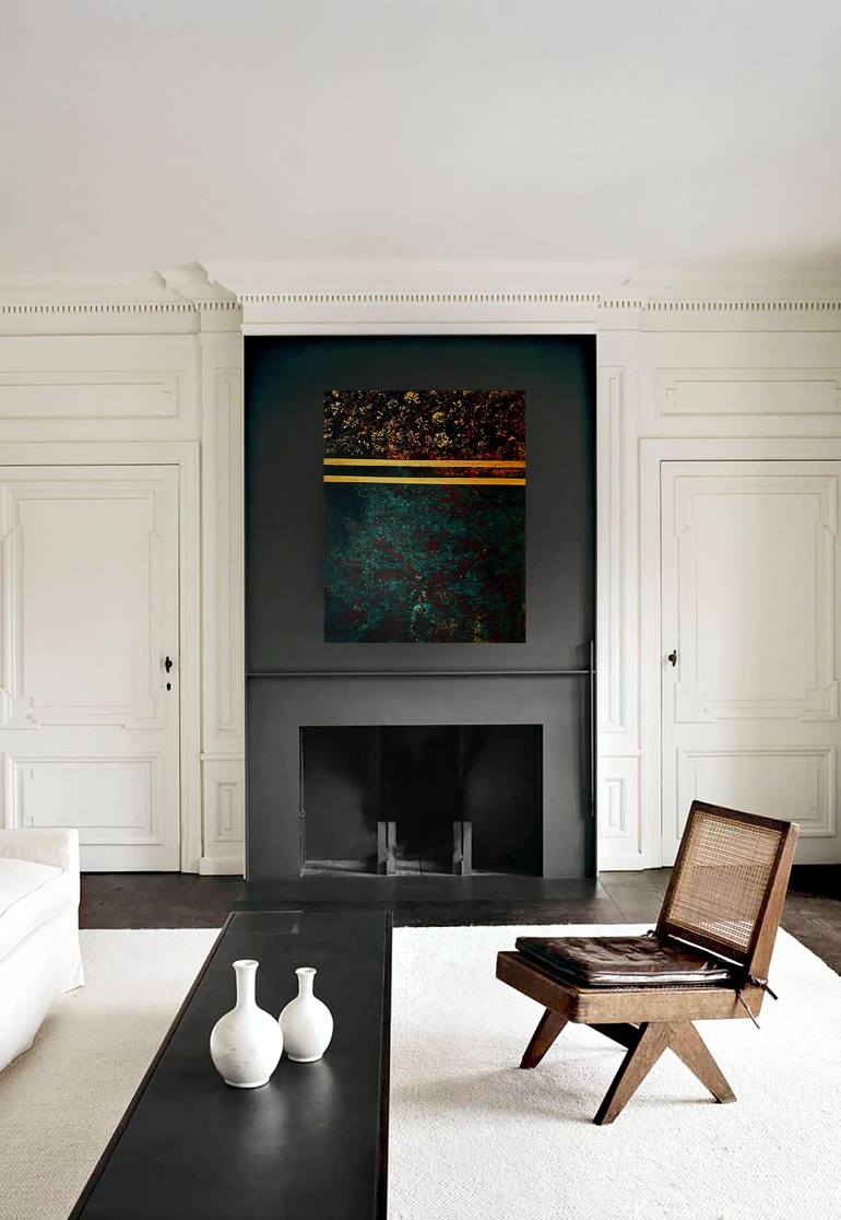 Original Abstract Expressionism Abstract Painting by William Cheung