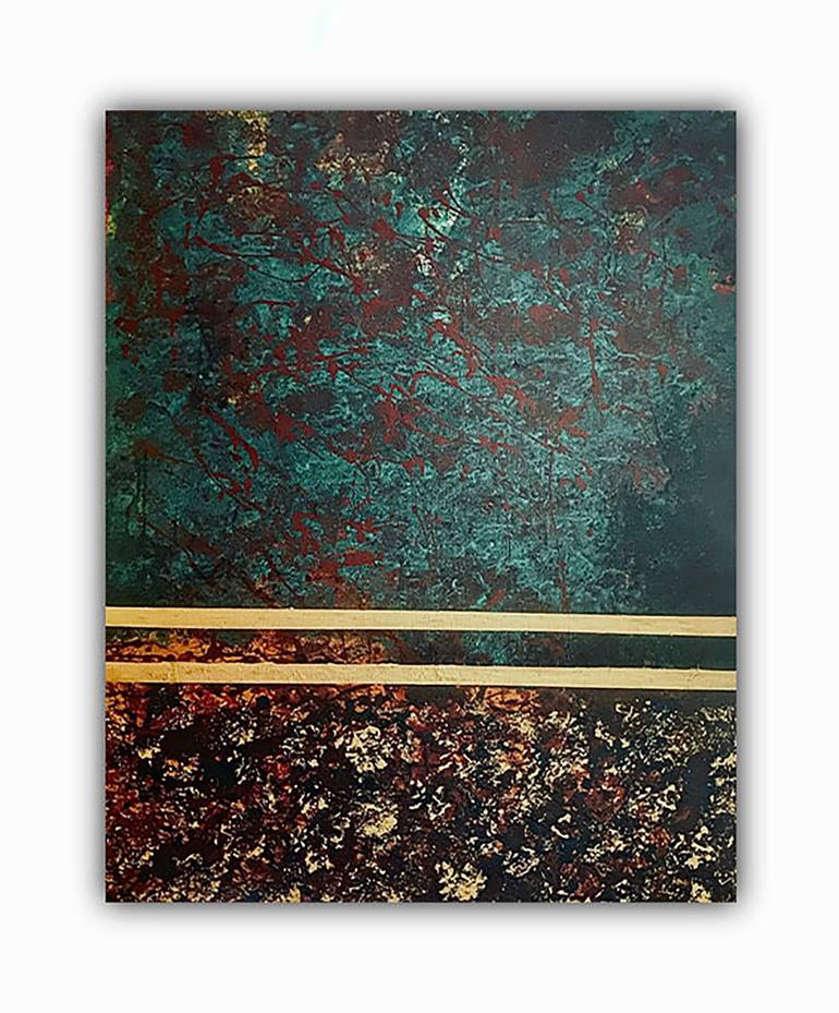Original Abstract Expressionism Abstract Painting by William Cheung