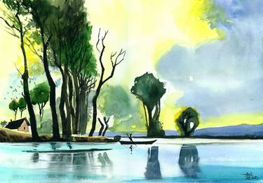 Original Photorealism Nature Paintings by Anil Nene