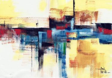 Original Abstract Paintings by Anil Nene