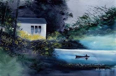 Print of Photorealism Landscape Paintings by Anil Nene
