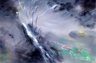 Original Abstract Nature Paintings by Anil Nene