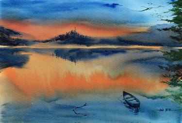 Print of Nature Paintings by Anil Nene
