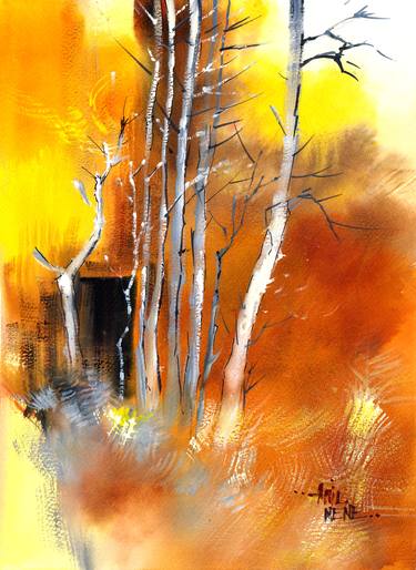 Original Conceptual Landscape Paintings by Anil Nene